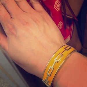 Gold and yellow bracelet